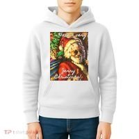 Have A Very Jerry Christmas Santa Holiday Kids Hoodie thumb 4