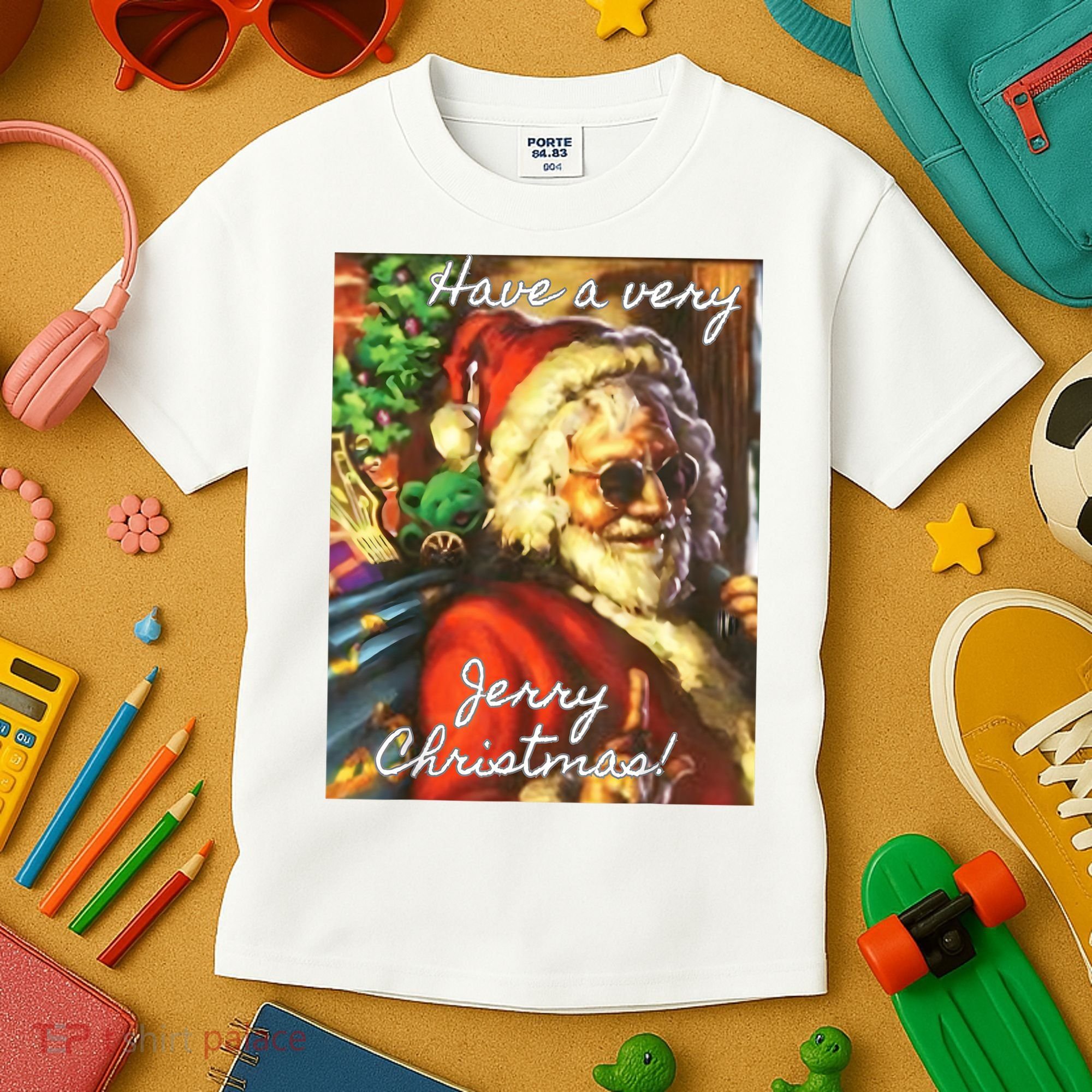 Have A Very Jerry Christmas Santa Holiday Kids T-Shirt