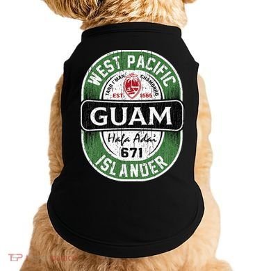 Hafa Adai Vintage Guam Doggie Tank