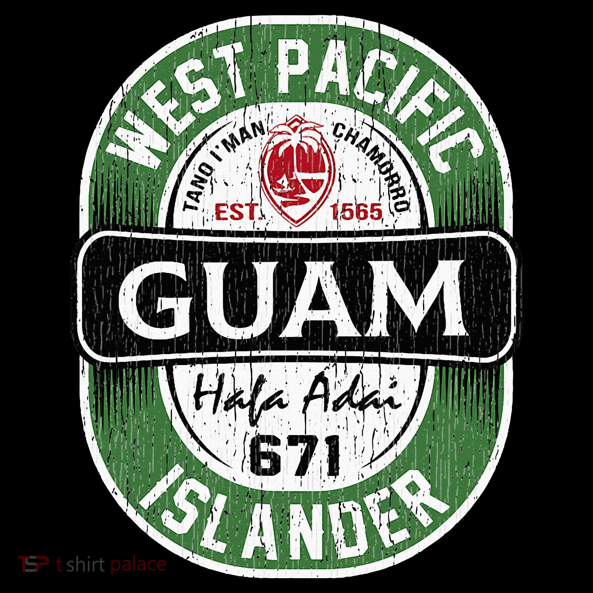 Hafa Adai Vintage Guam T-Shirt