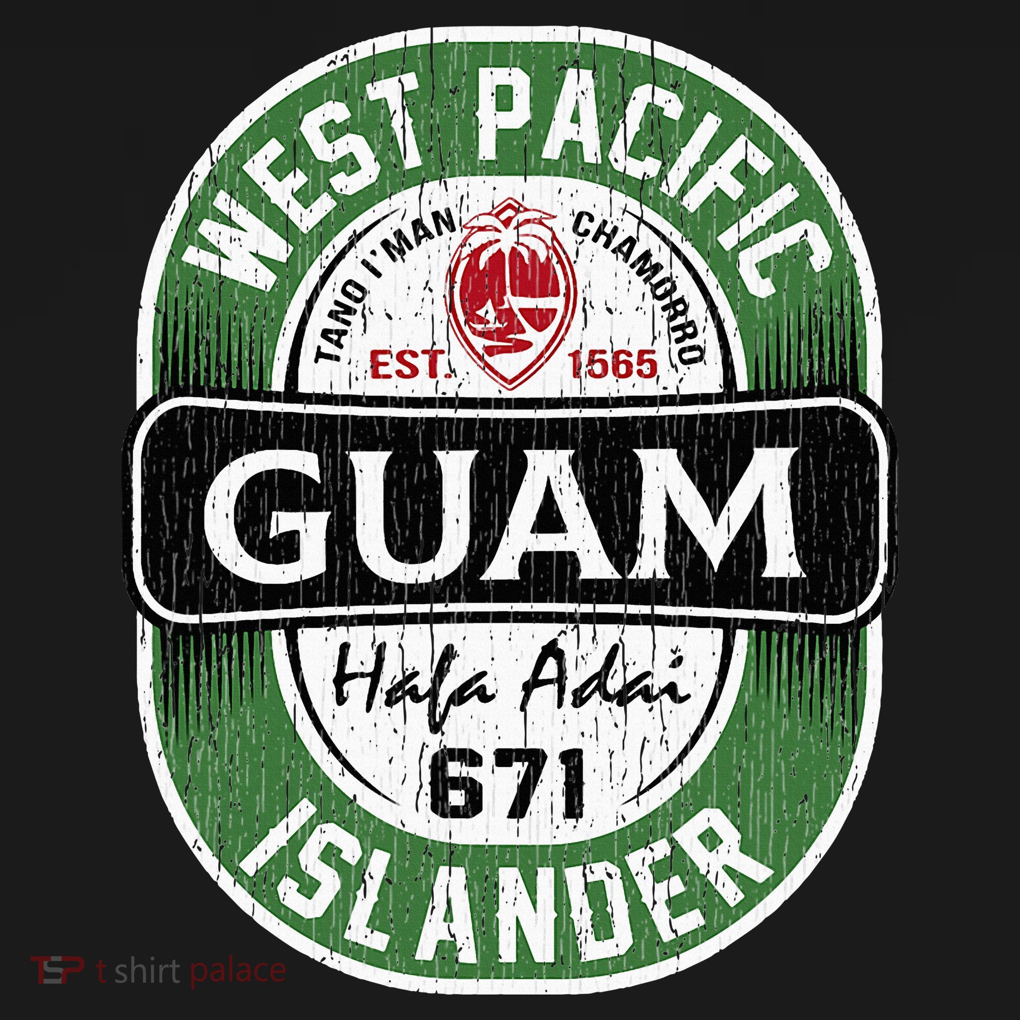 Hafa Adai Vintage Guam Polo
