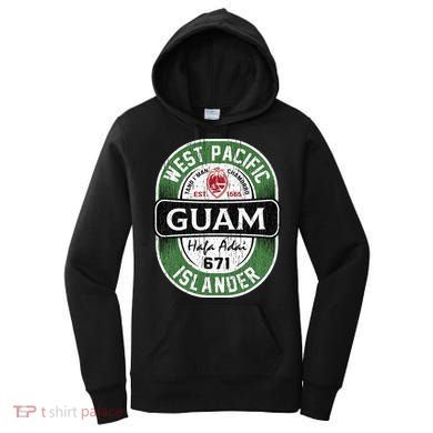 Hafa Adai Vintage Guam Women's Hoodie