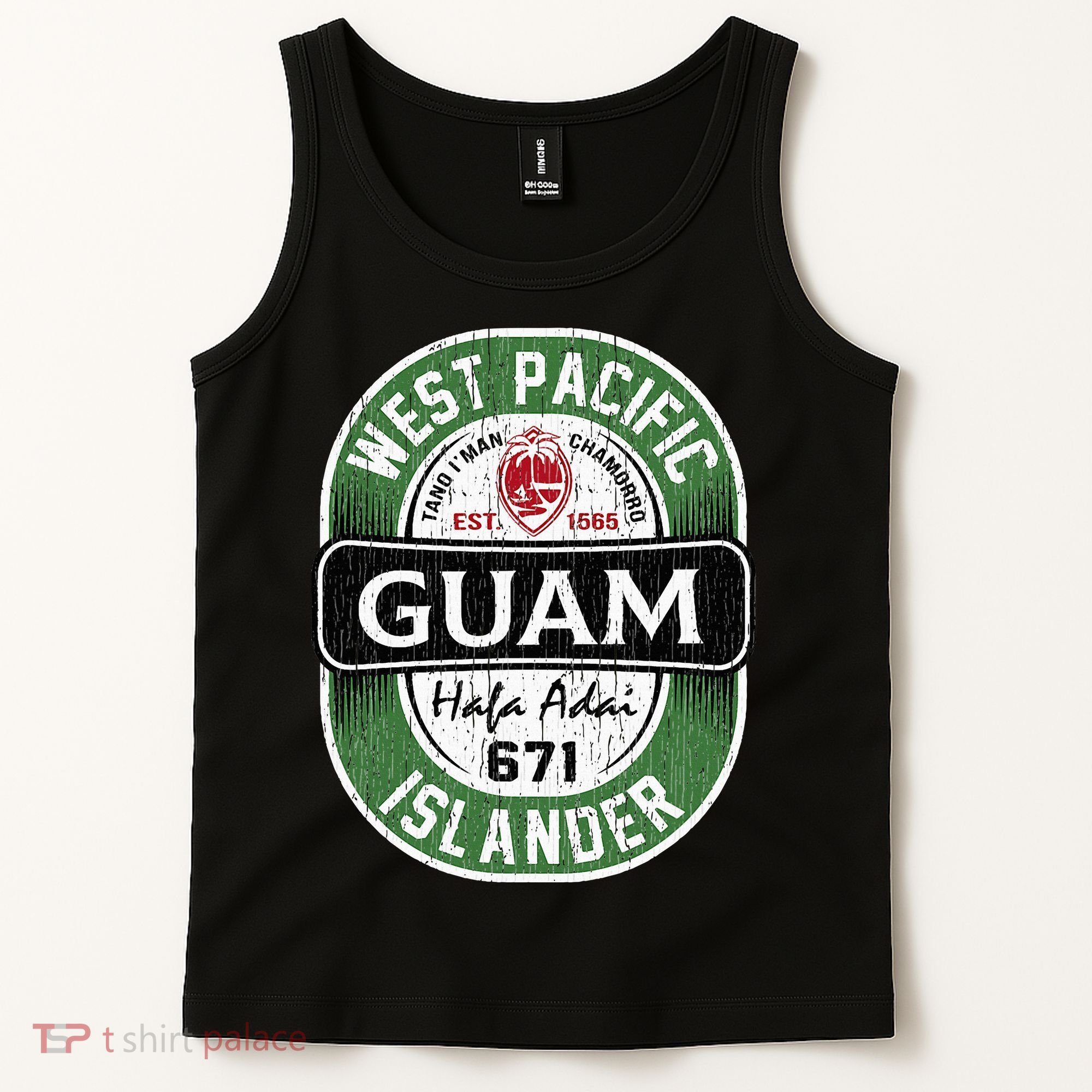 Hafa Adai Vintage Guam Tank Top