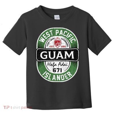 Hafa Adai Vintage Guam Toddler T-Shirt