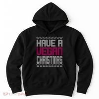 Have A Vegan Christmas Ugly Sweater Hoodie thumb 0