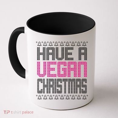 Have A Vegan Christmas Ugly Sweater Coffee Mug