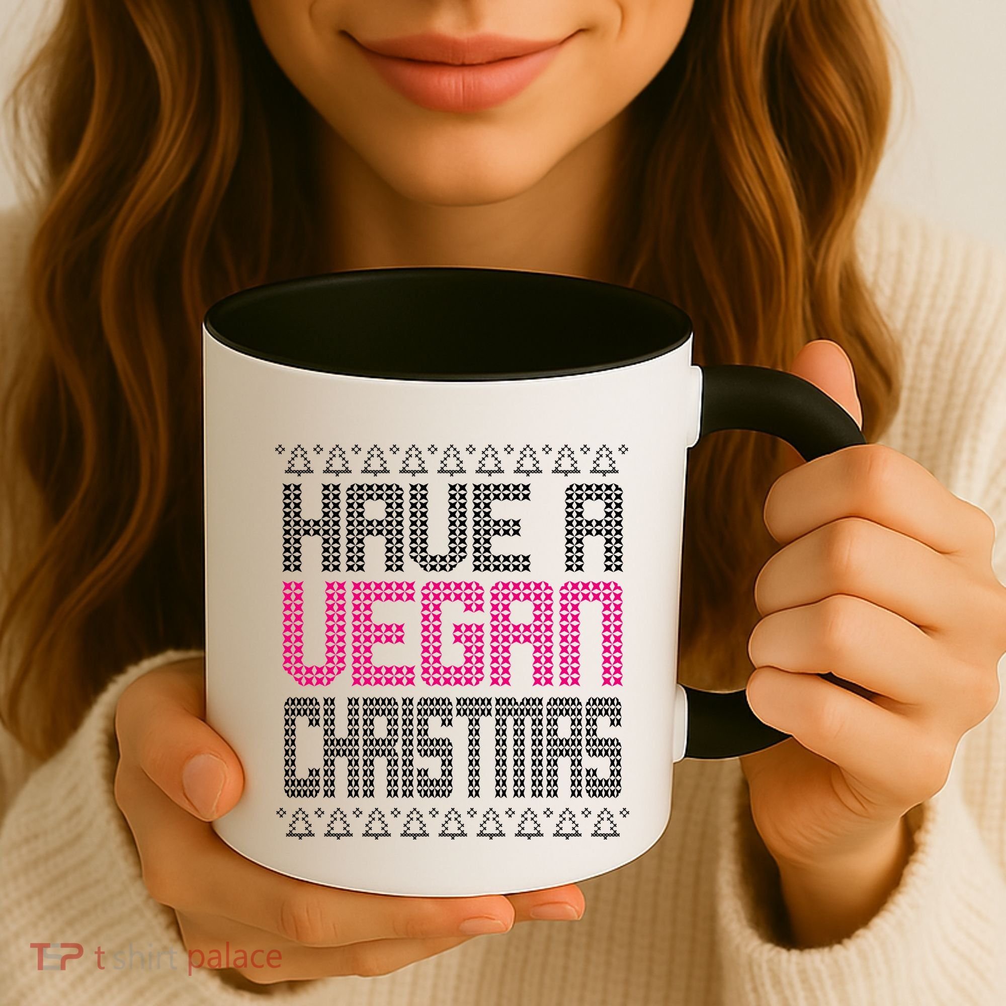 Have A Vegan Christmas Ugly Sweater Coffee Mug