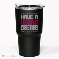 Have A Vegan Christmas Ugly Sweater Tumbler thumb 0