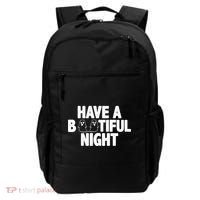 Have A Bootiful Night Backpack thumb 0