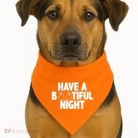 Have A Bootiful Night USA-Made Doggie Bandana thumb 1