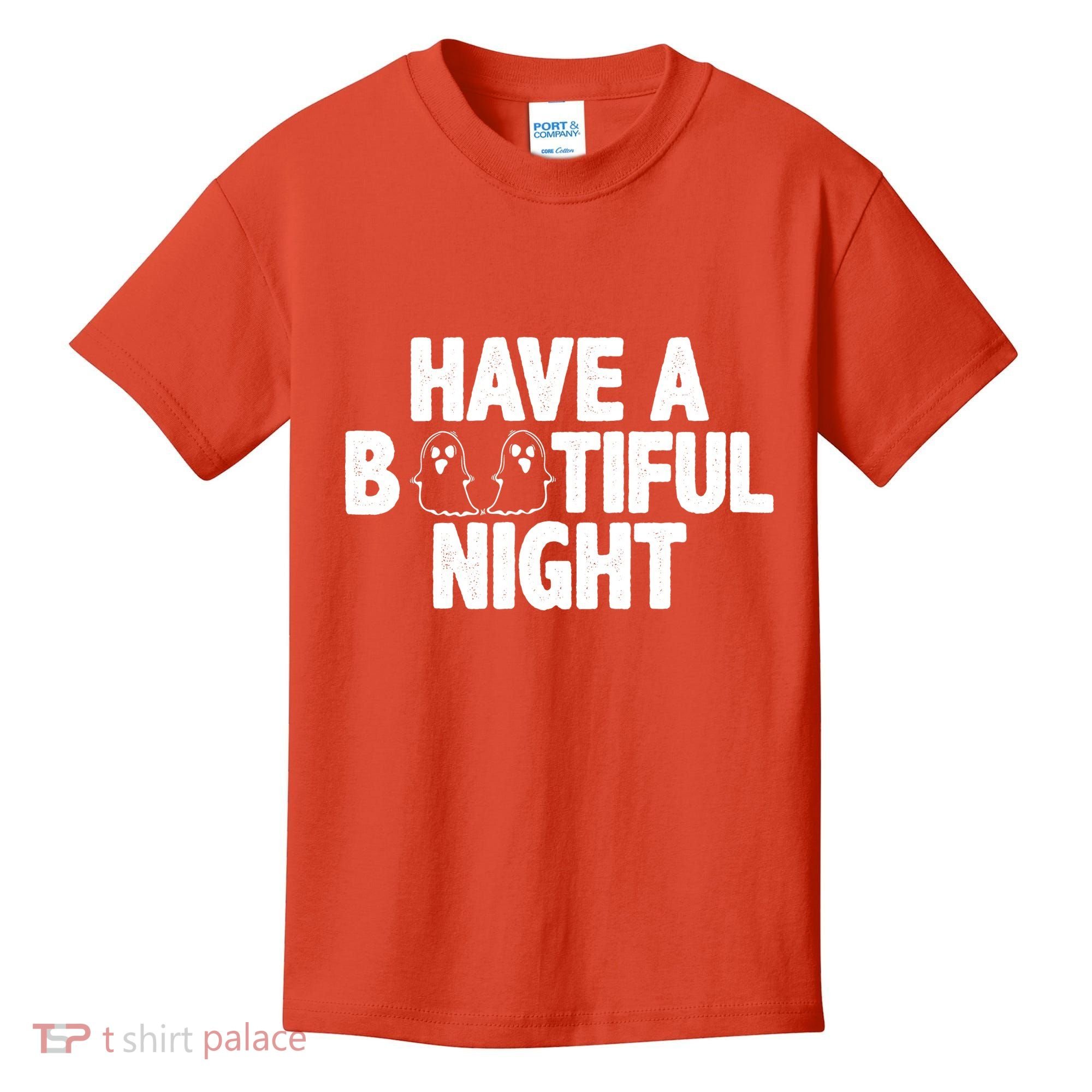 Have A Bootiful Night Kids T-Shirt