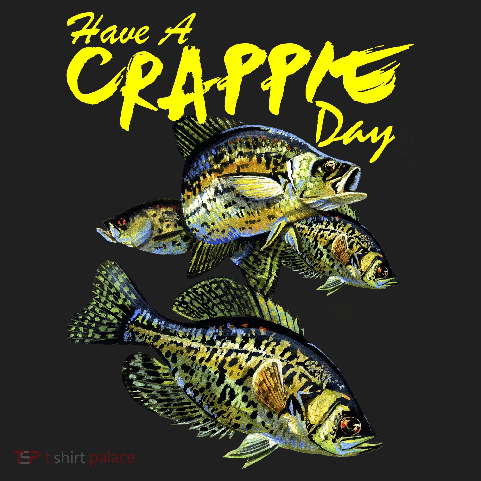 Have A Crappie Day Panfish Funny Fishing  Women's Sweatshirt