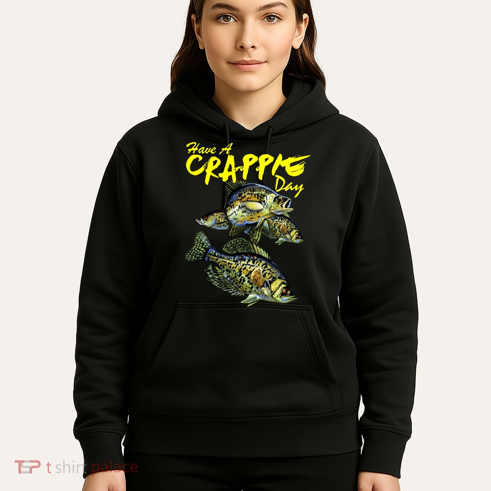 Have A Crappie Day Panfish Funny Fishing  Hoodie