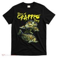 Have A Crappie Day Panfish Funny Fishing  T-Shirt thumb 0