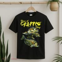Have A Crappie Day Panfish Funny Fishing  T-Shirt thumb 2