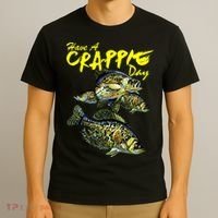Have A Crappie Day Panfish Funny Fishing  T-Shirt thumb 3