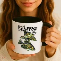 Have A Crappie Day Panfish Funny Fishing  Coffee Mug thumb 3