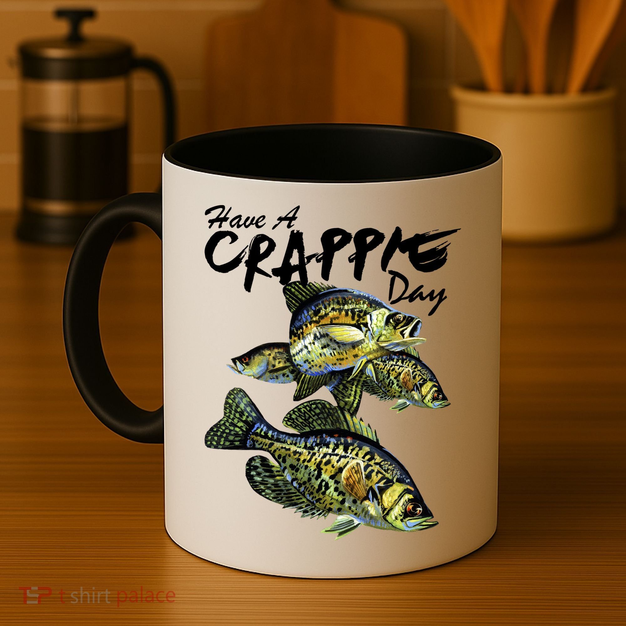Have A Crappie Day Panfish Funny Fishing  Coffee Mug