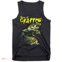 Have A Crappie Day Panfish Funny Fishing  Tank Top thumb 0