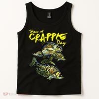 Have A Crappie Day Panfish Funny Fishing  Tank Top thumb 2
