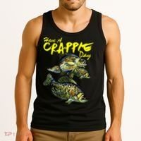 Have A Crappie Day Panfish Funny Fishing  Tank Top thumb 3