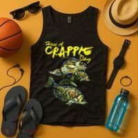 Have A Crappie Day Panfish Funny Fishing  Tank Top thumb 4