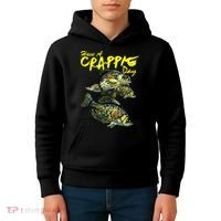 Have A Crappie Day Panfish Funny Fishing  Kids Hoodie thumb 4