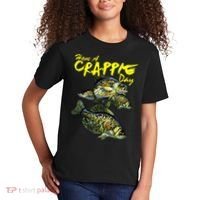Have A Crappie Day Panfish Funny Fishing  Kids T-Shirt thumb 2