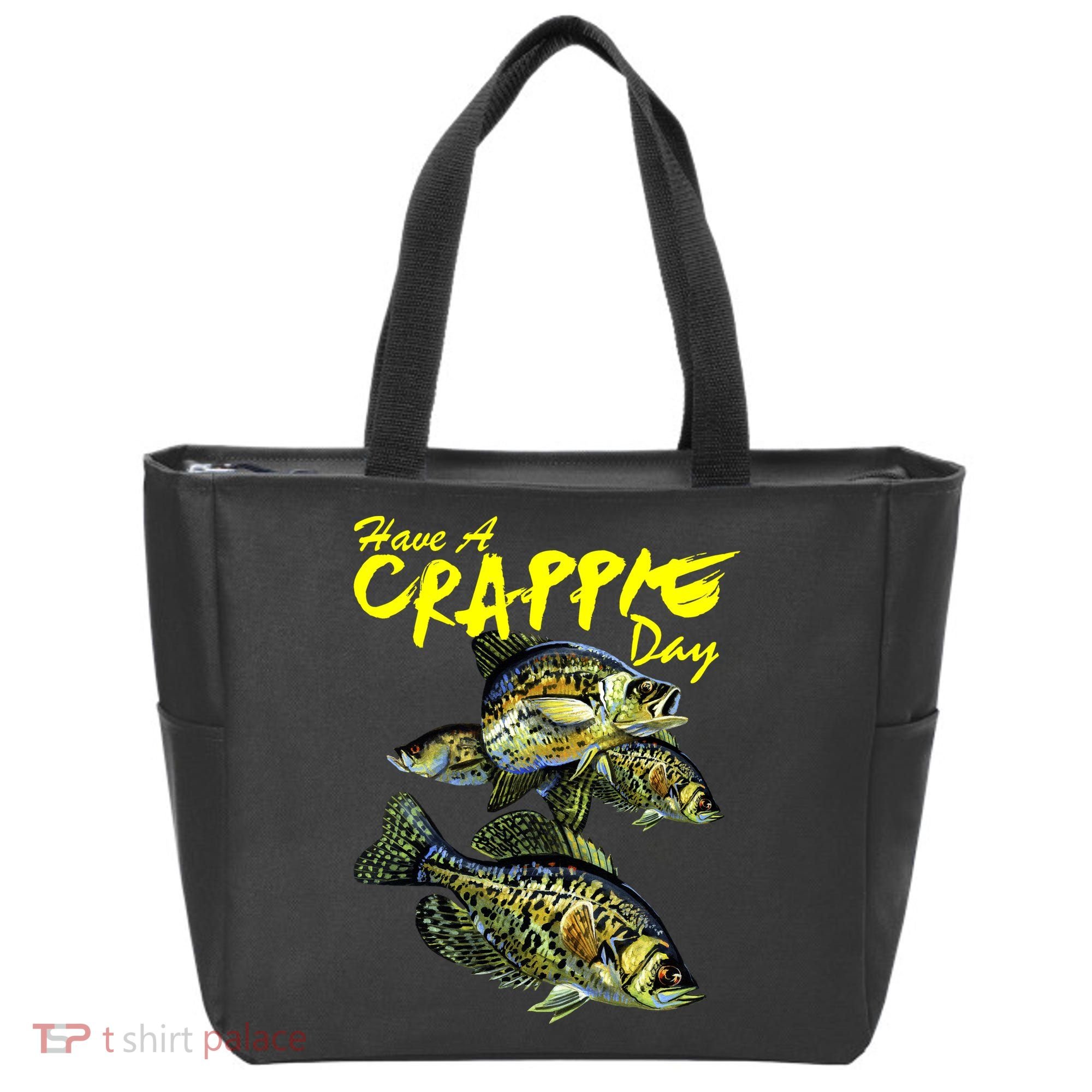 Have A Crappie Day Panfish Funny Fishing  Tote Bag