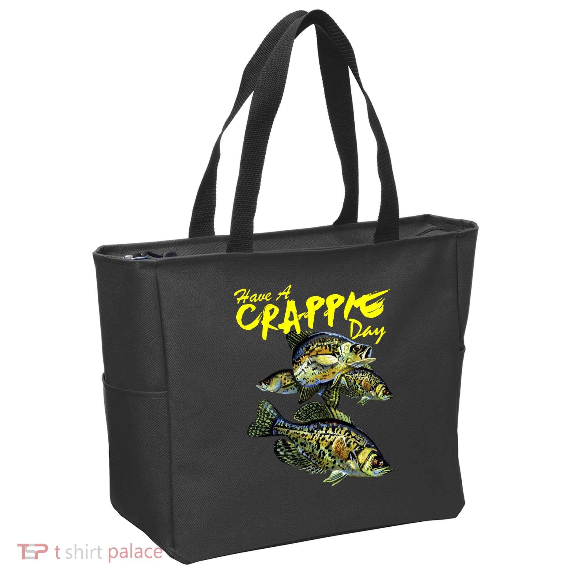 Have A Crappie Day Panfish Funny Fishing  Tote Bag