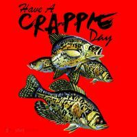 Have A Crappie Day Panfish Funny Fishing  Santa Hat thumb 1