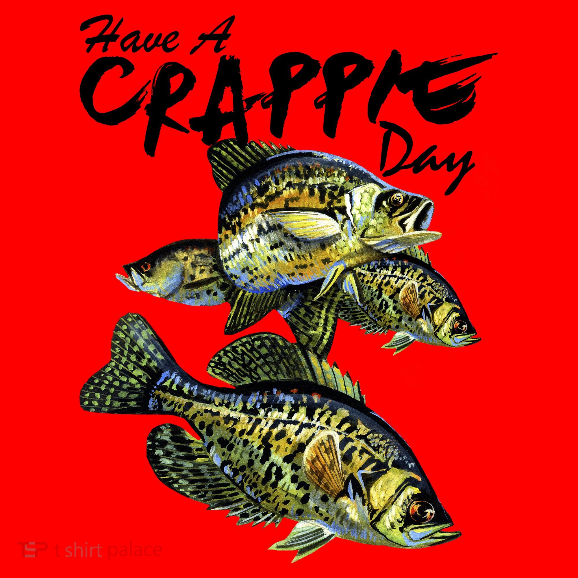 Have A Crappie Day Panfish Funny Fishing  Santa Hat