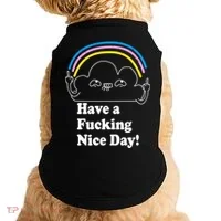 Have A F*cking Nice Day Doggie Tank thumb 0