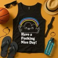 Have A F*cking Nice Day Tank Top thumb 4