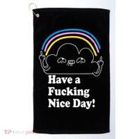 Have A F*cking Nice Day Golf Towel thumb 0