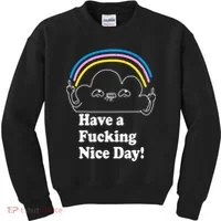 Have A F*cking Nice Day Kids Sweatshirt thumb 0