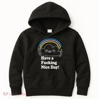 Have A F*cking Nice Day Kids Hoodie thumb 0