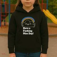 Have A F*cking Nice Day Kids Hoodie thumb 3
