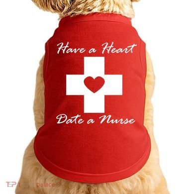 Have A heart Date A Nurse Doggie Tank