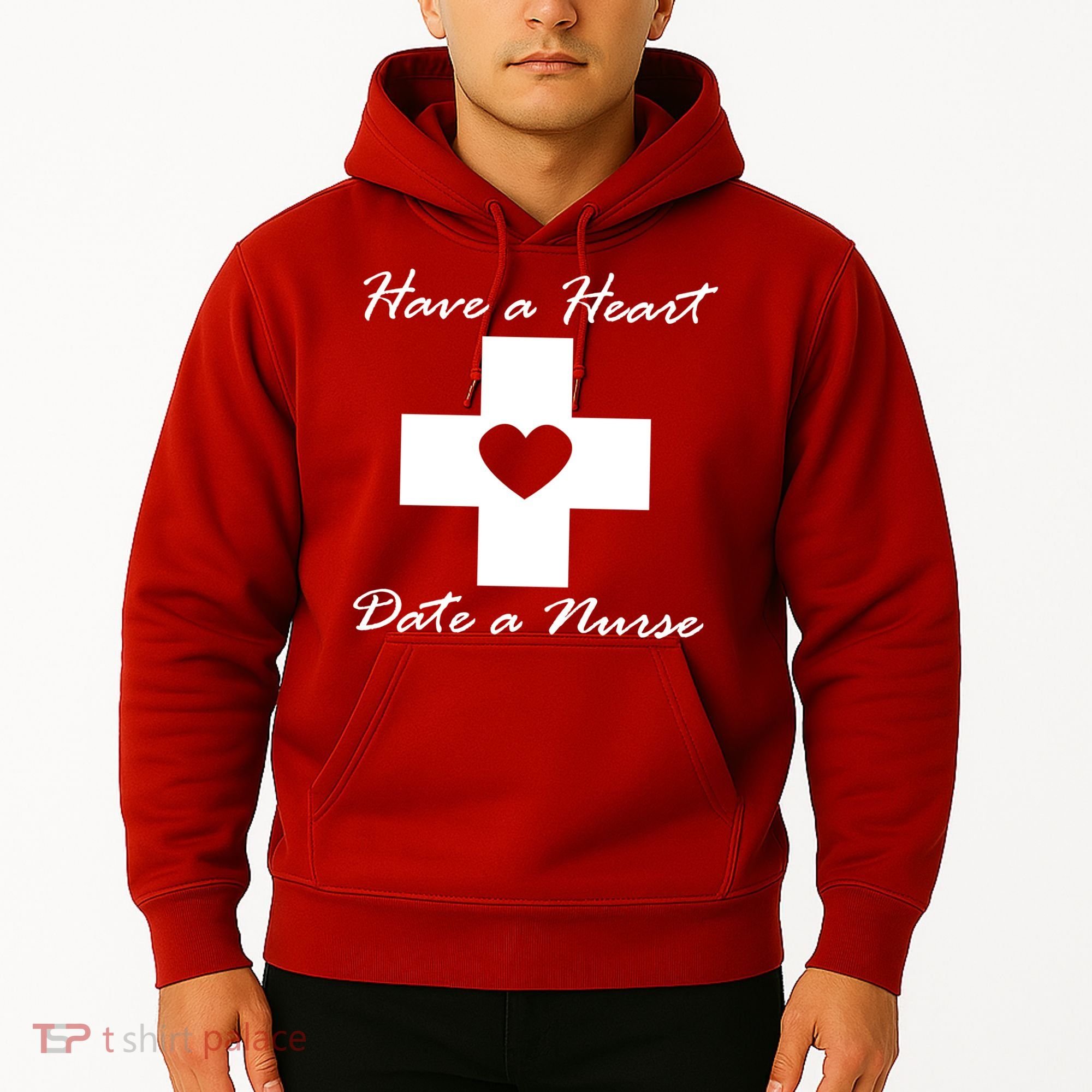 Have A heart Date A Nurse Hoodie