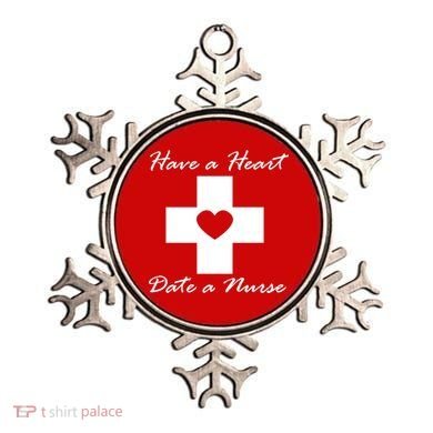 Have A heart Date A Nurse Ornament