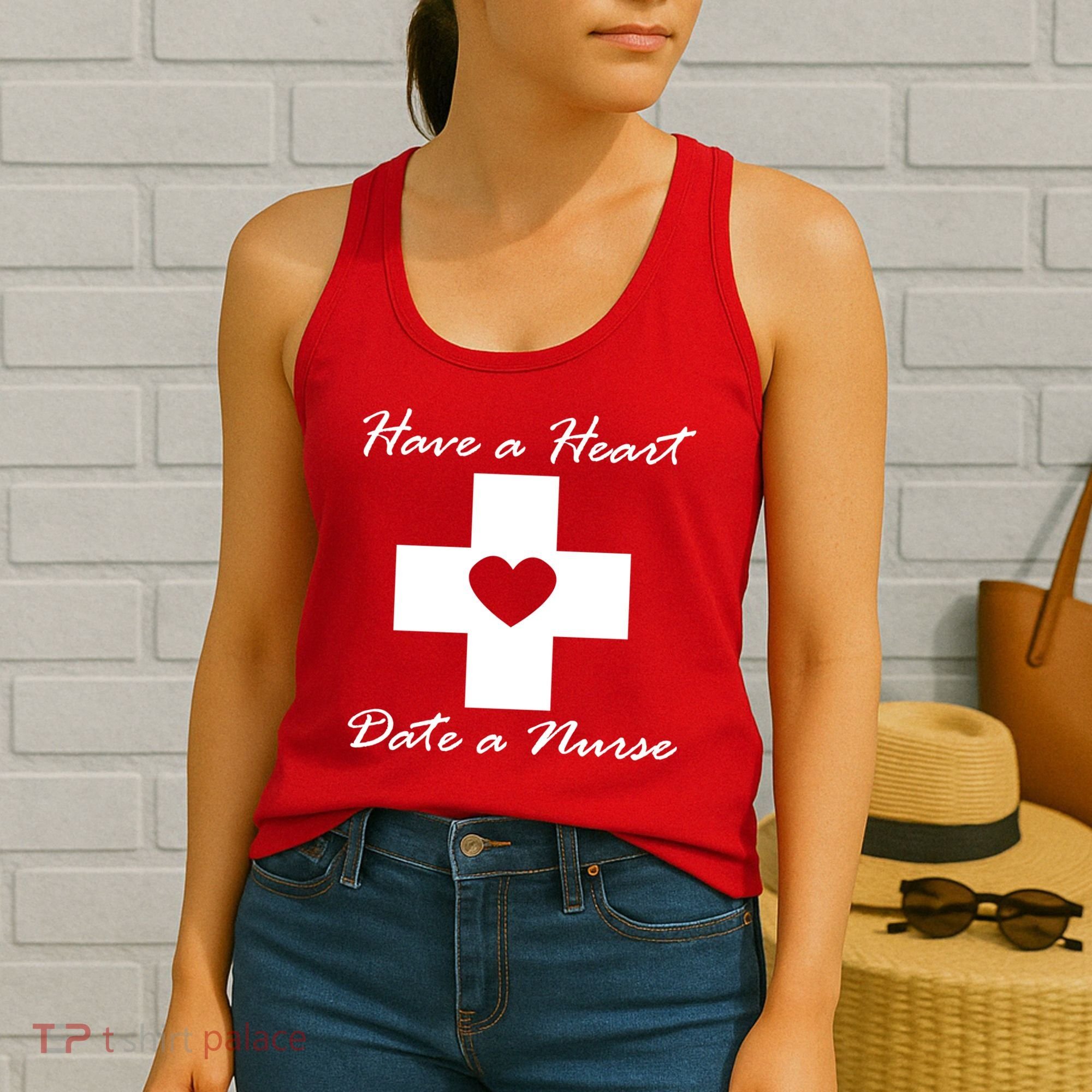 Have A heart Date A Nurse Women's Tank Top
