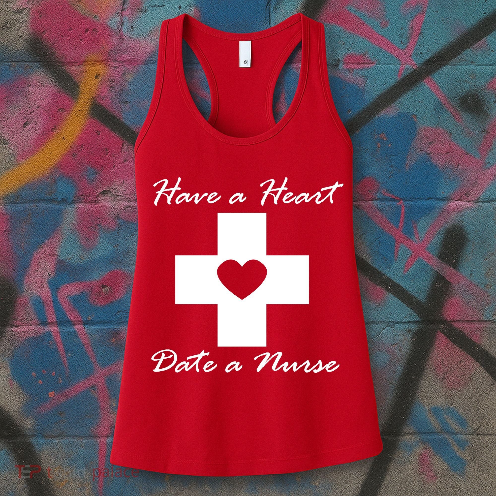 Have A heart Date A Nurse Women's Tank Top