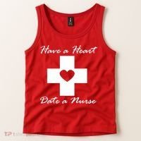 Have A heart Date A Nurse Tank Top thumb 2