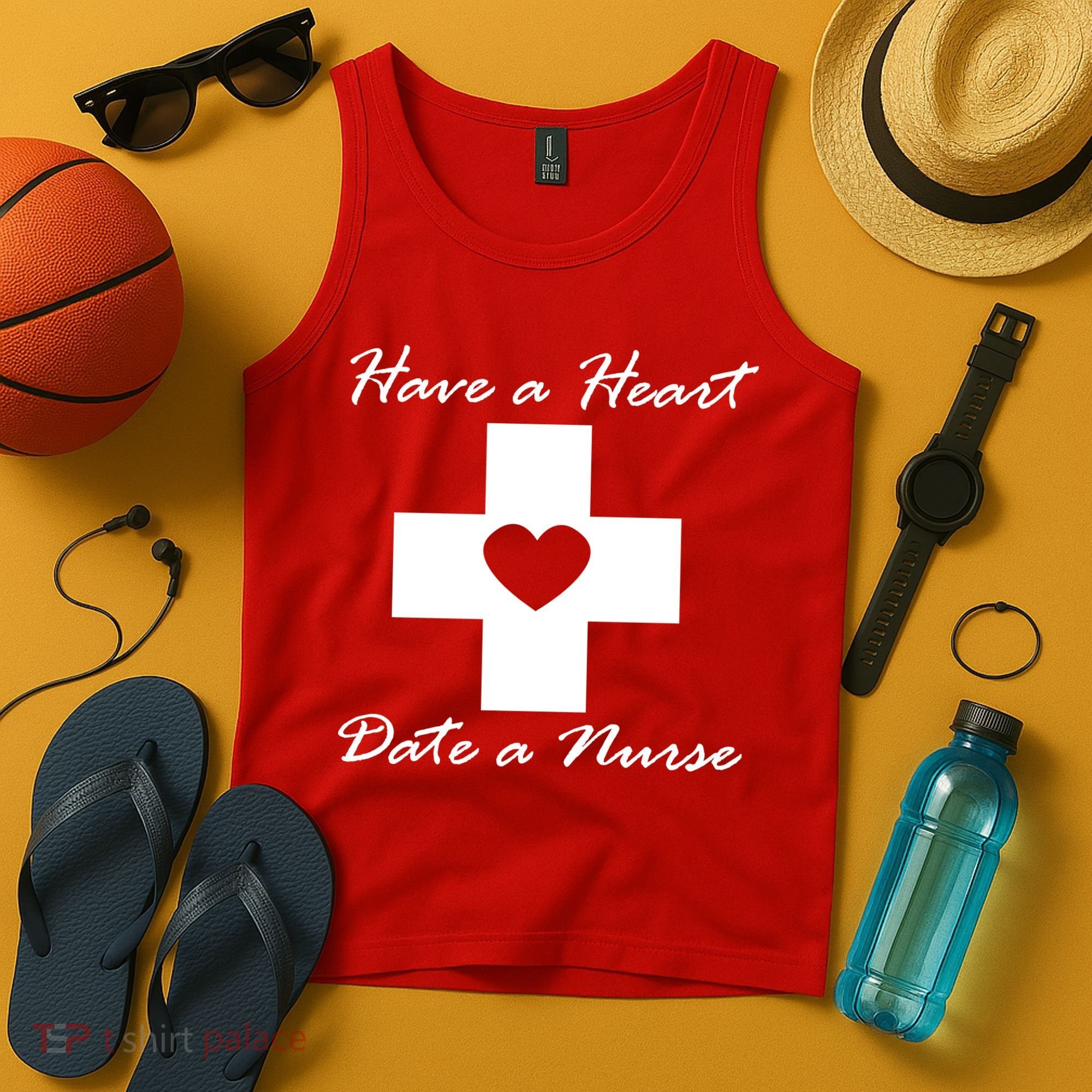 Have A heart Date A Nurse Tank Top