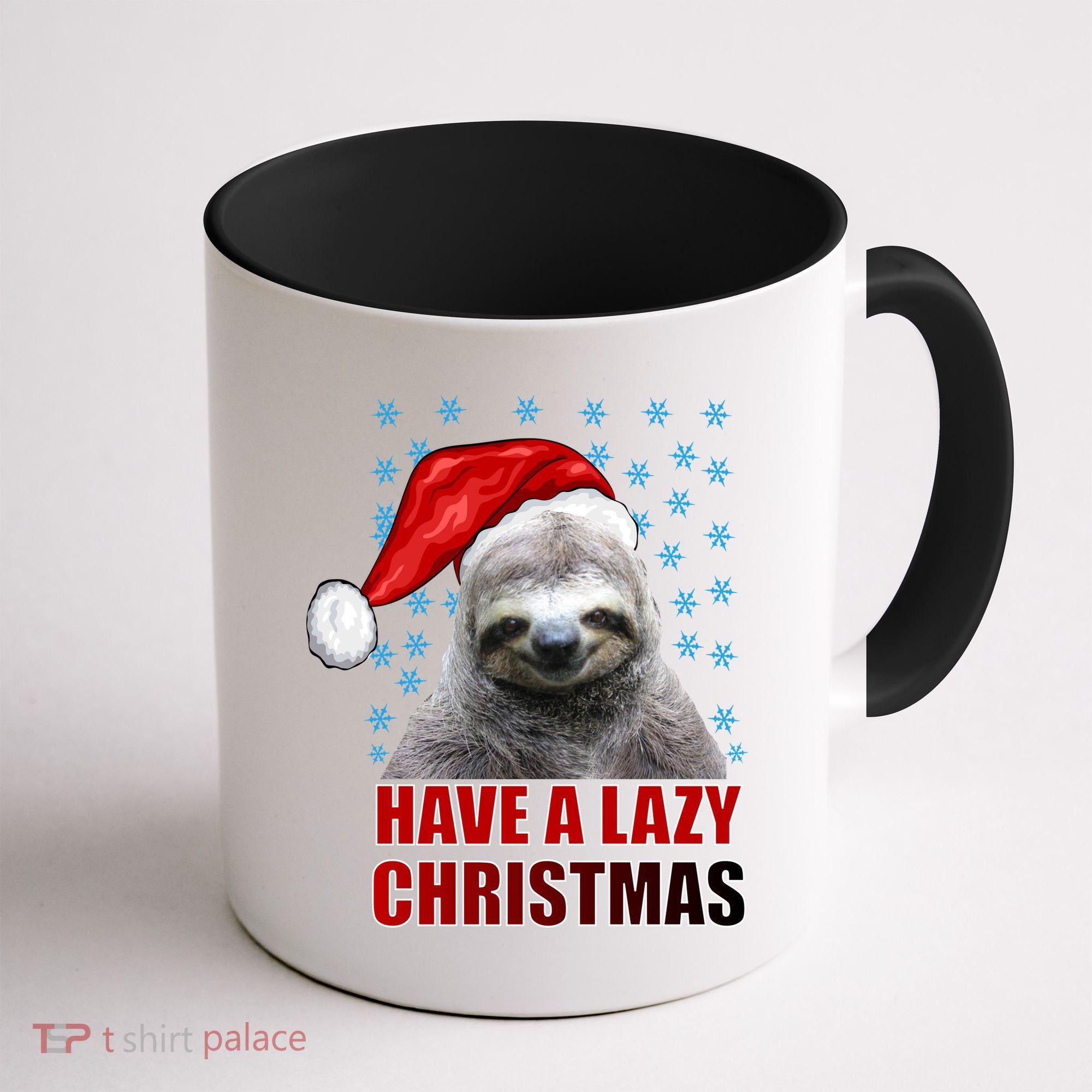 Have A Lazy Sloth Christmas Coffee Mug