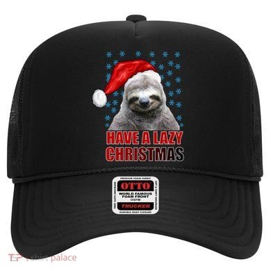 Have A Lazy Sloth Christmas Hat