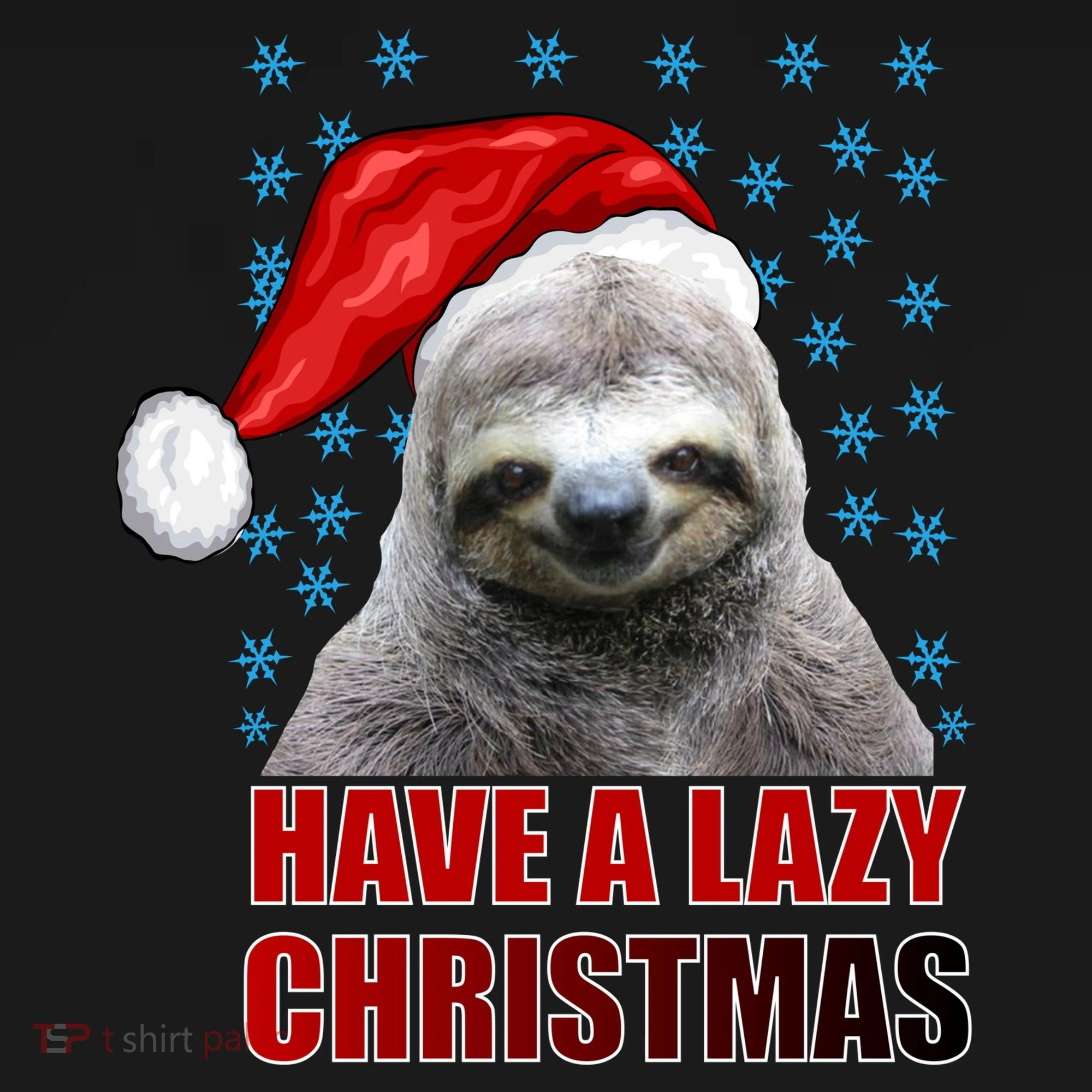 Have A Lazy Sloth Christmas Toddler Hoodie