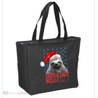 Have A Lazy Sloth Christmas Tote Bag thumb 2