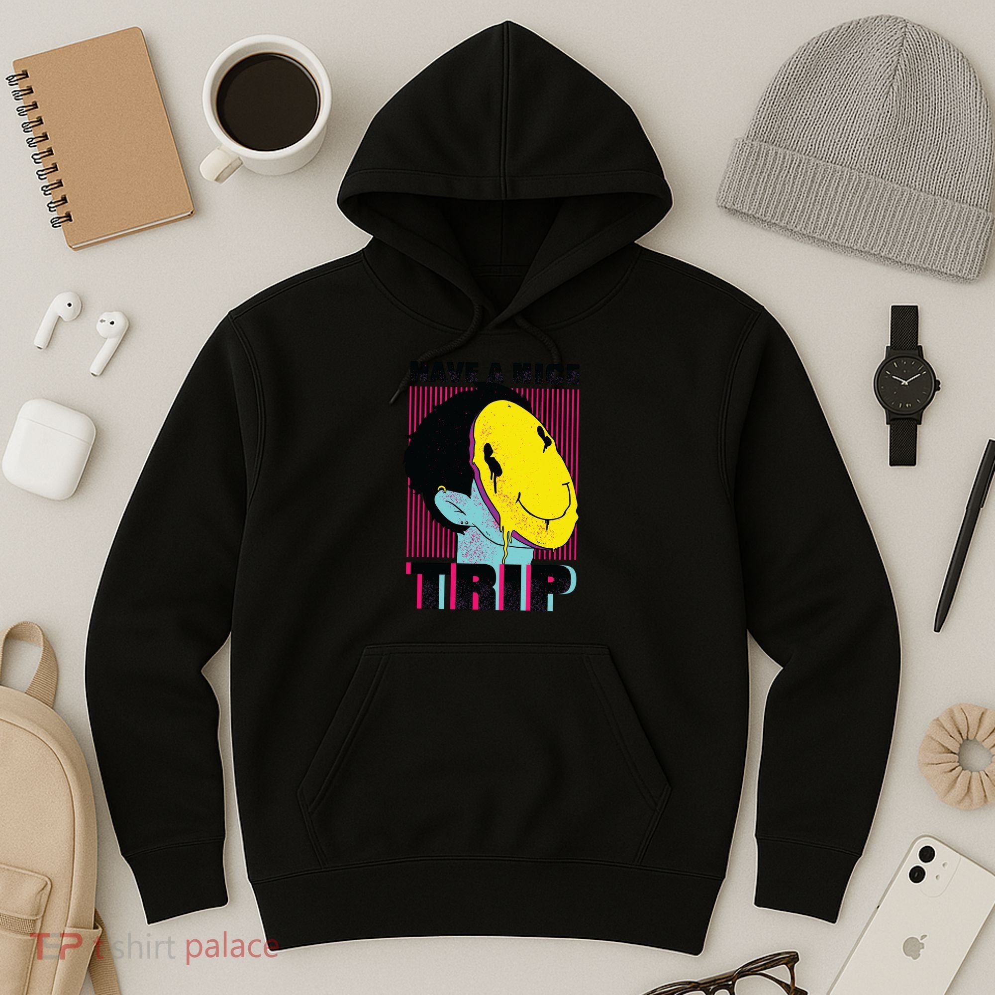 Have A Nice Trip Smiley Hoodie
